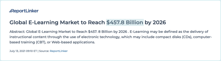 $457 Billion Dollar Knowledge Business