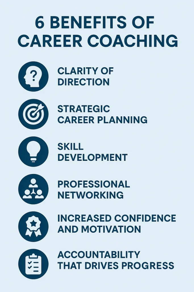6 benefits of career coaching