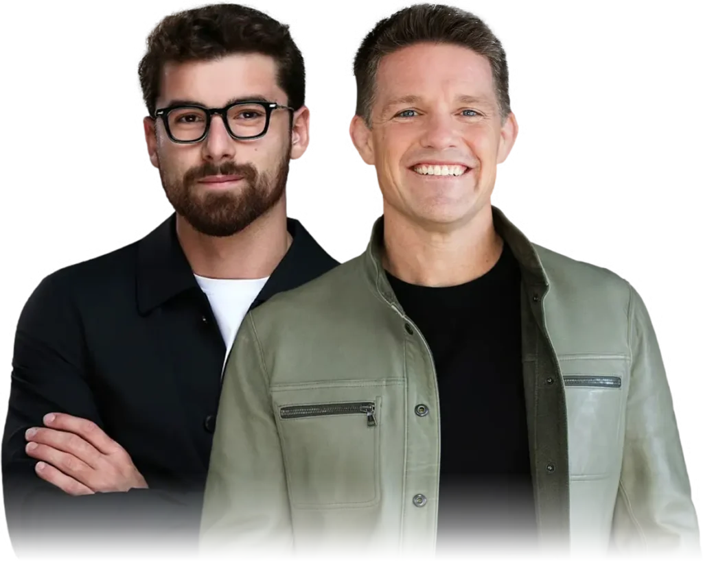 Iman Gadzhi & Russell Brunson of the Side Hustle Summit